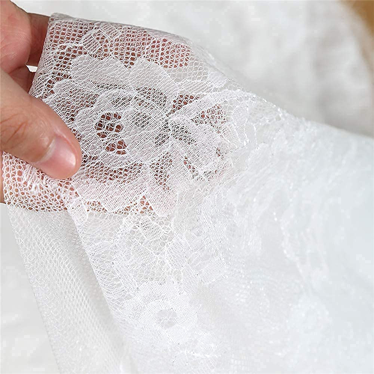 Leve album polyester simplex rectangulum cena nuptialis lace jacquard mensa vestimenta fabricae